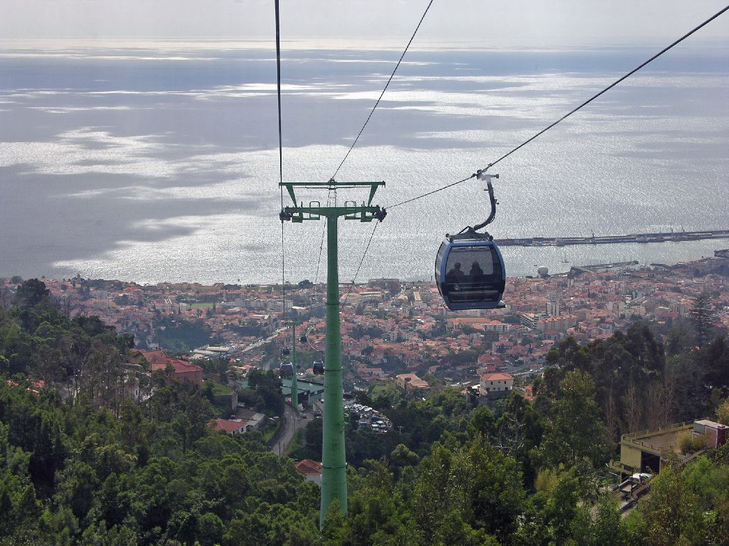 Passeio de teleférico Funchal - Monte-3